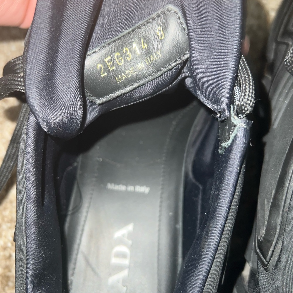 Prada Techno Stretch Low Sneakers - Picture 7 of 8